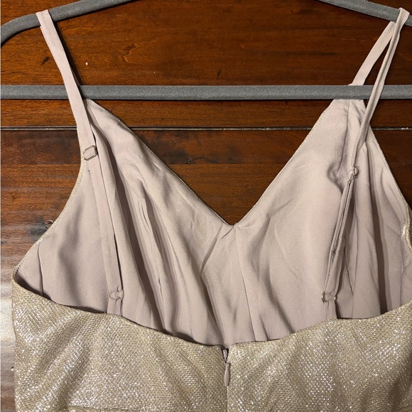 Lulu's shimmery silver tank dress - Picture 5 of 5